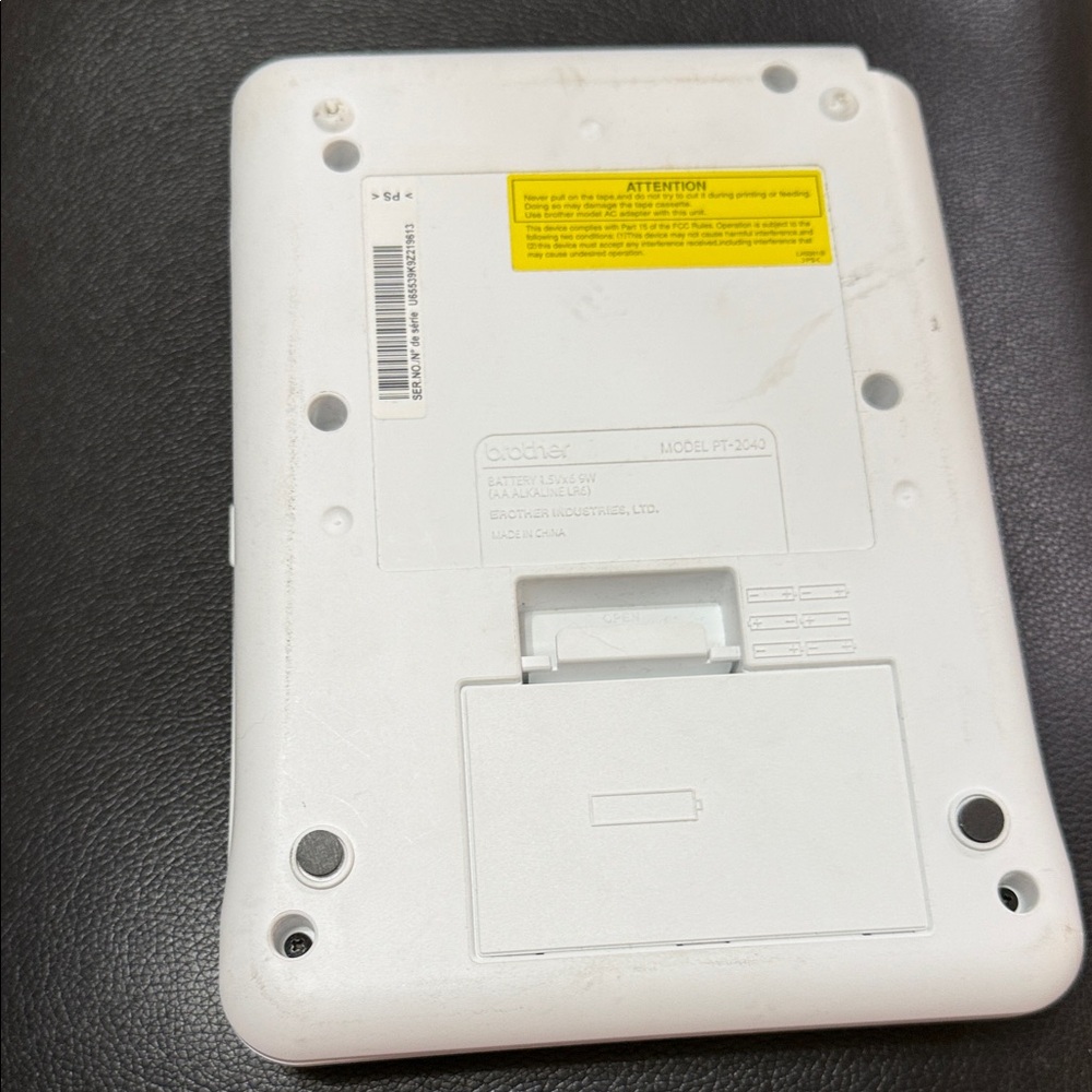 Brother P-touch White Label Printer - Picture 2 of 4